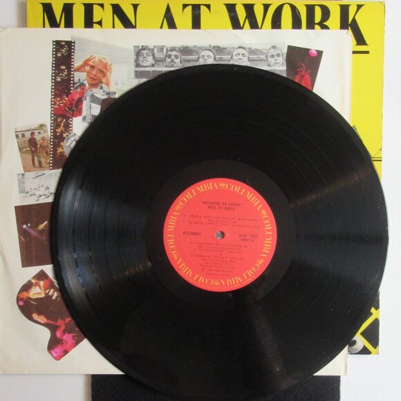 Men at Work, Business As Usual, VG+, Vintage, Vinyl, Album, Music, 80s - Picture 4 of 10